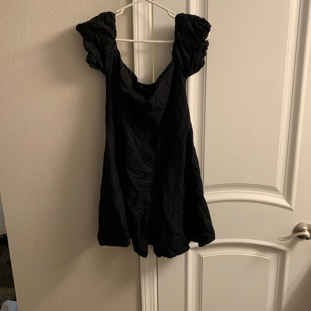 Zara Premium Denim Collection OffTheShoulder Dress - Picture 3 of 7